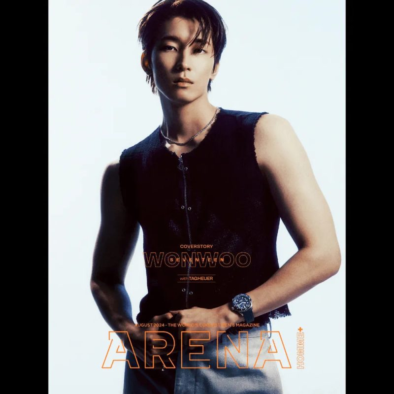 SEVENTEEN Wonwoo - Arena Homme Magazine 2024 August Issue - Oppa Store