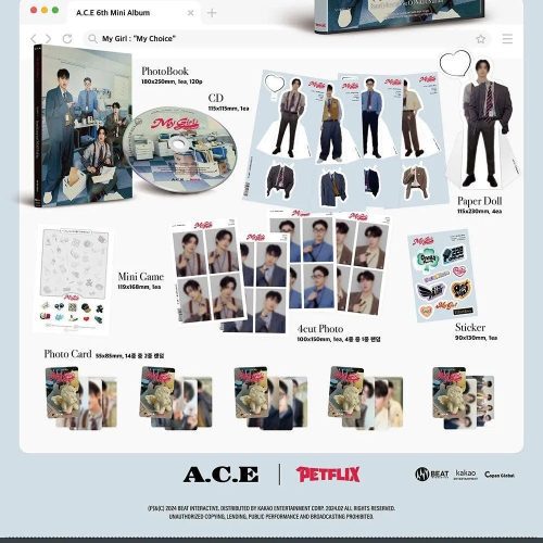 a c e my girl my choice 6th mini album oppa store 4