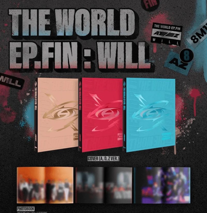 ATEEZ - The World EP.FIN Will 2nd Full Album - Oppa Store