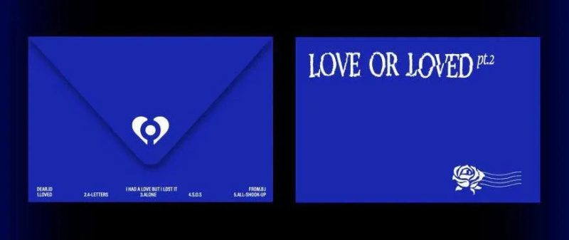 b i love or loved part 2 2nd mini album oppa store 3