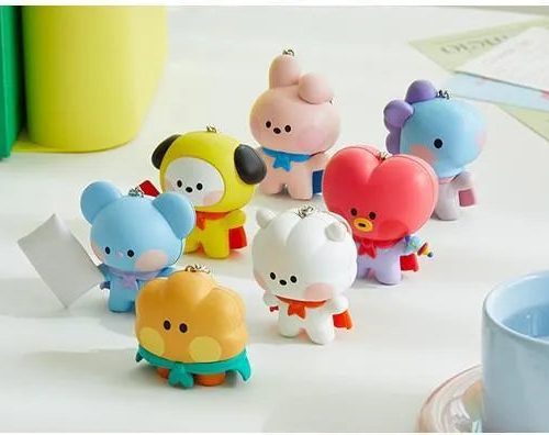 bt21 mini sound figure keyring oppastore 2