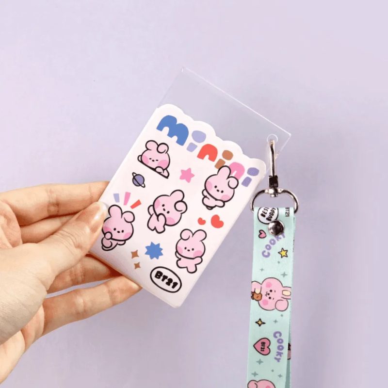 bt21 minini photo card holder oppastore 2