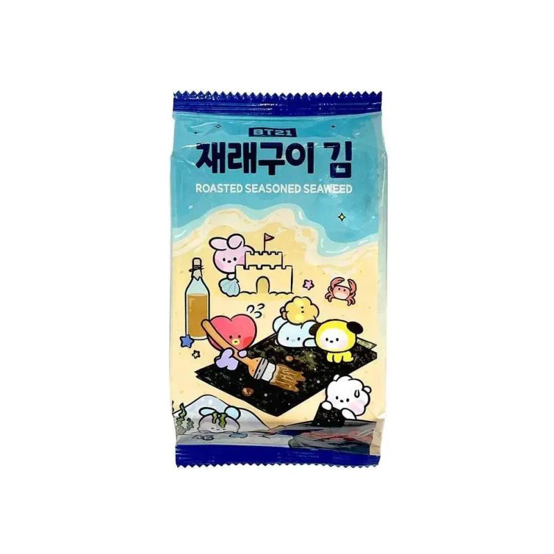 bt21 minini roasted seasoned seaweed gim 16 bags shopping around the world with goodsnjoy 2