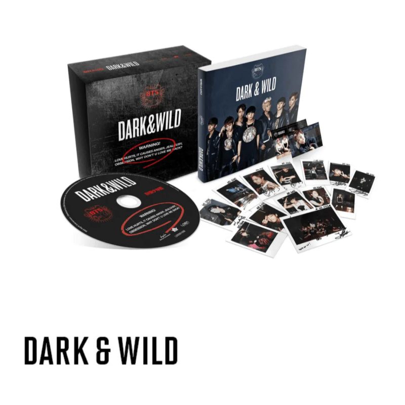 bts dark and wild album oppa store 1