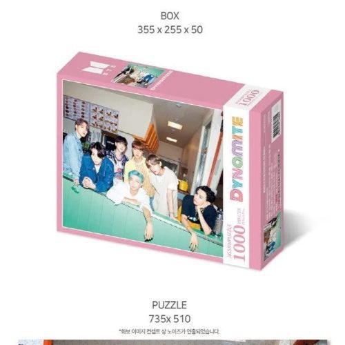 bts dynamite jigsaw puzzle 1000 pieces pink oppa store 2