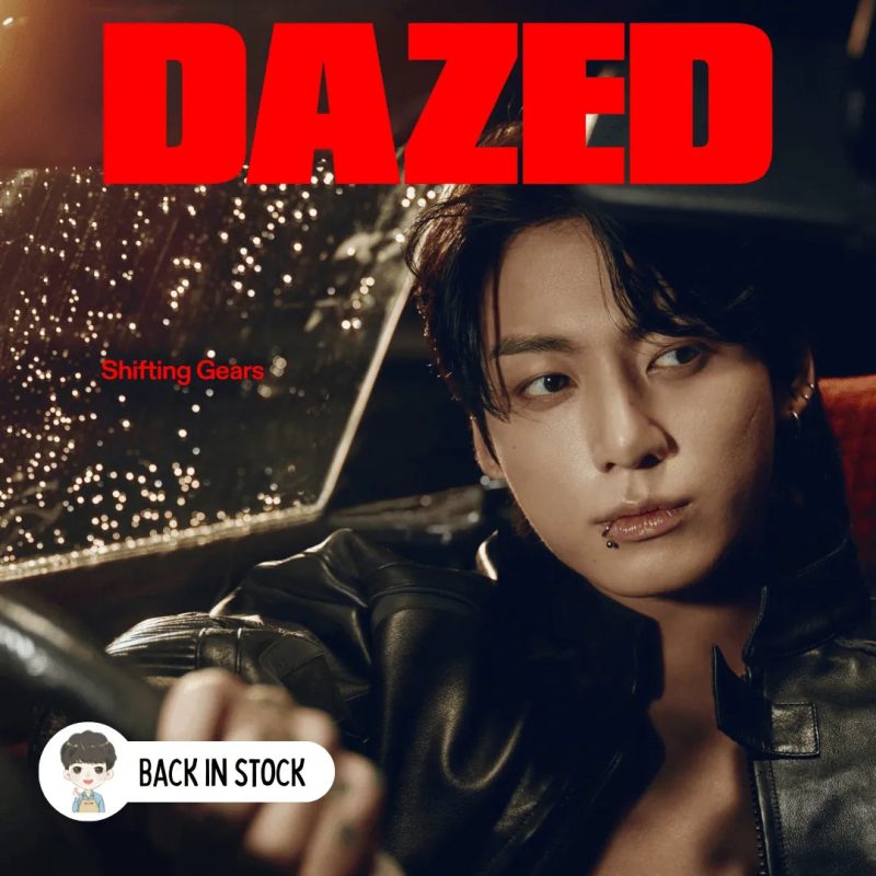 bts jungkook cover dazed and confused magazine 2023 autumn fall issue oppa store 1