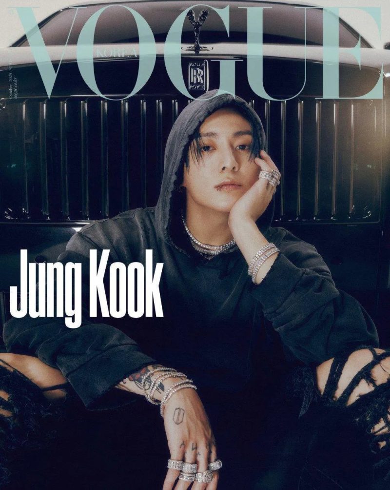 BTS Jungkook Cover VOGUE Magazine - 2023 October Issue - Oppa Store