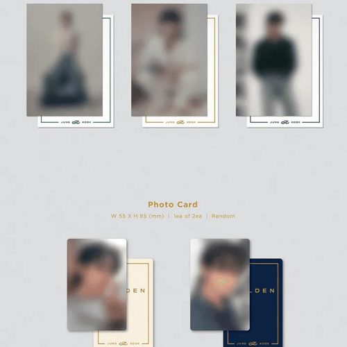 bts jungkook golden 1st solo album oppa store 9