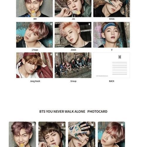 bts lenticular postcard v3 wings and you never walk alone oppa store 3