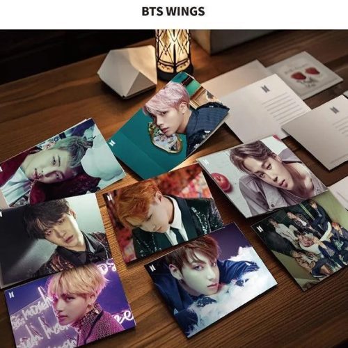 bts lenticular postcard v3 wings and you never walk alone oppa store 6