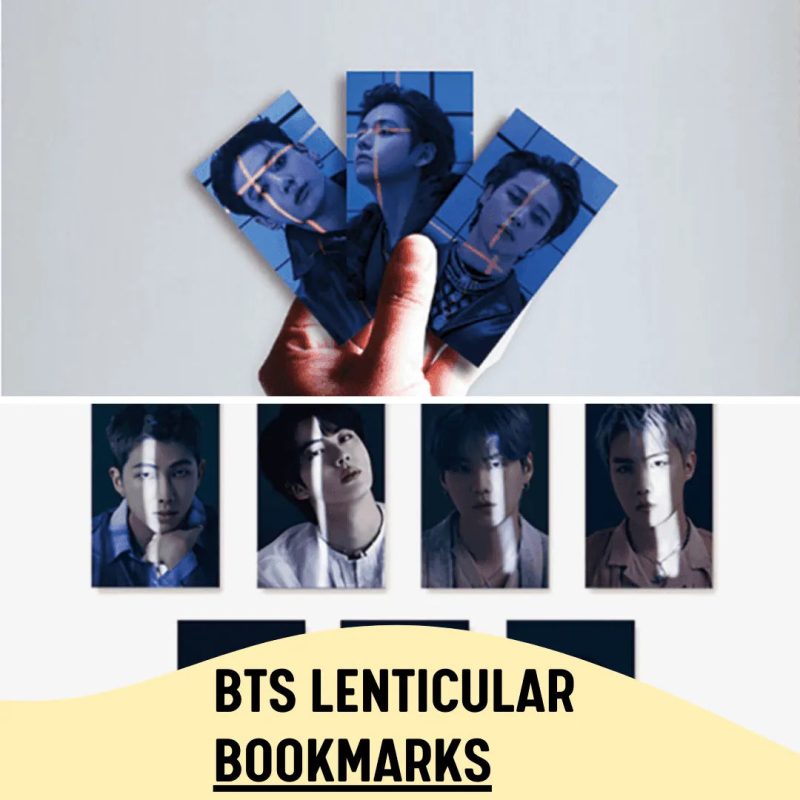 bts lenticular proof bookmarks official weverse version oppastore 1