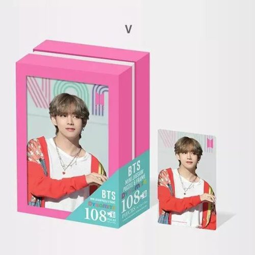 BTS Mini Jigsaw Puzzle - DYNAMITE [108 Pieces] [With Frame] - Oppa Store