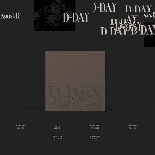 bts suga d day vinyl lp version album oppa store 2