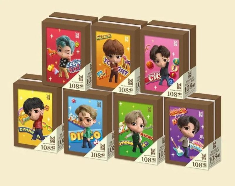 bts tinytan jigsaw puzzle 108 pieces oppa store 1