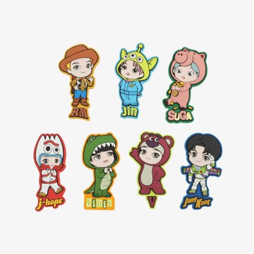 bts tinytan x toy story collab pen figure keyring oppa store 3