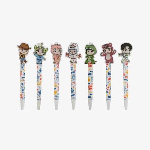 bts tinytan x toy story collab pen figure keyring oppa store 5