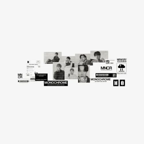 BTS x MONOCHROME Merch Collab - Oppa Store