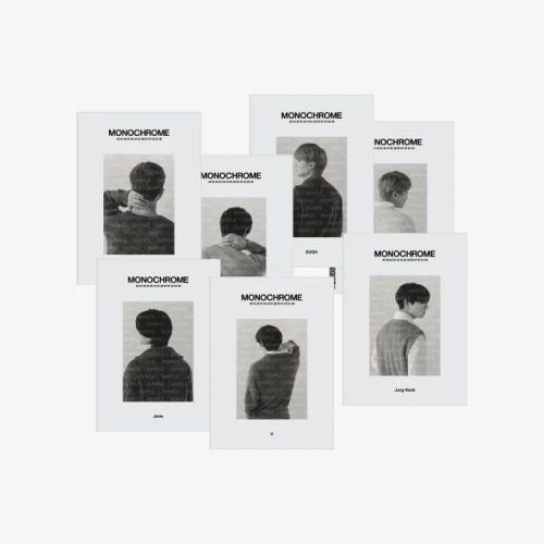 BTS x MONOCHROME Merch Collab - Oppa Store