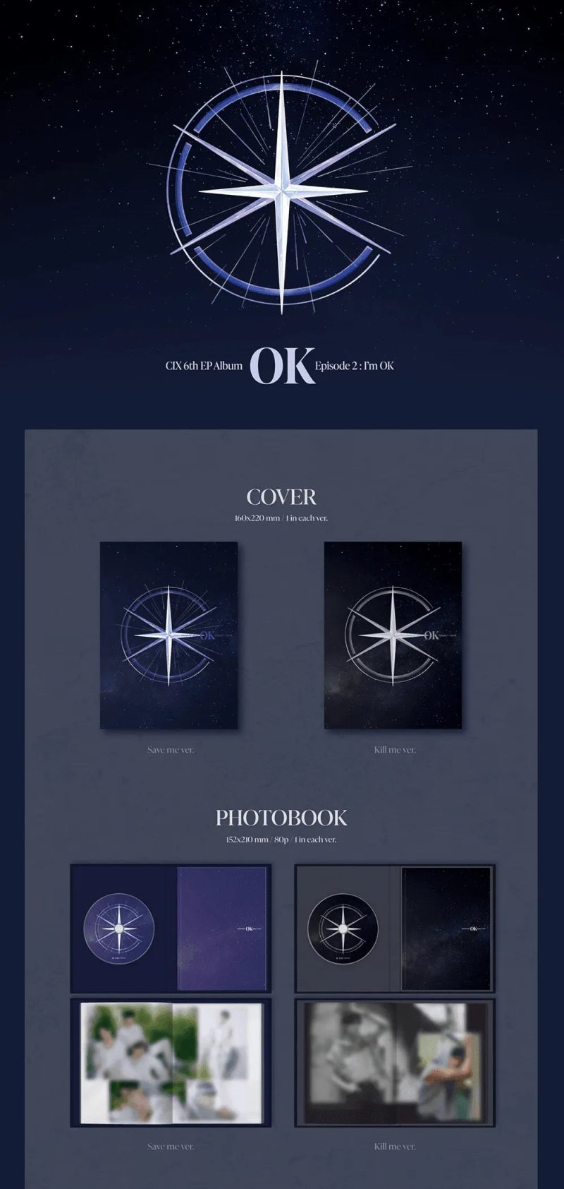 cix ok episode 2 i m ok 6th ep album oppastore 3