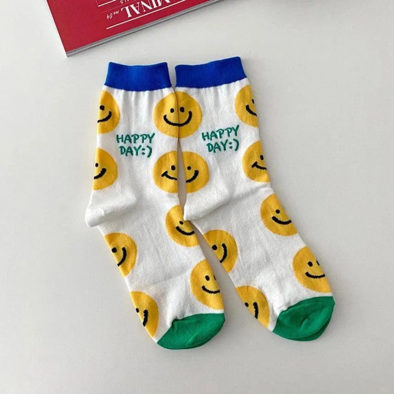 cute korean socks gift set 5 pairs oppa store 10