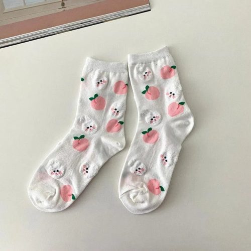 cute korean socks gift set 5 pairs oppa store 27