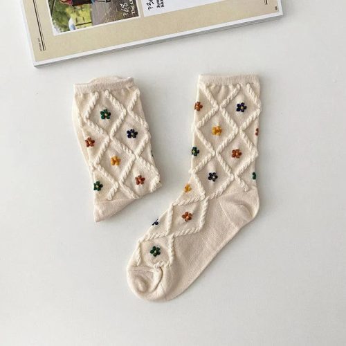 cute korean socks gift set 5 pairs oppa store 35