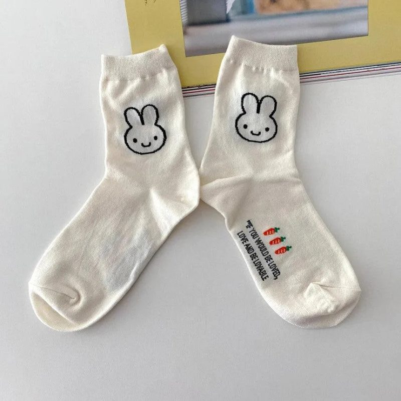 cute korean socks gift set 5 pairs oppa store 8