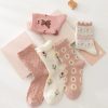 Cute Korean Socks - Lovely Bear Pattern - Oppa Store