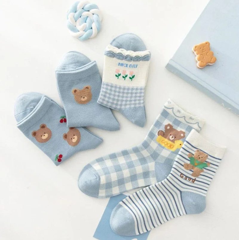 cute korean socks lovely bear pattern oppa store 7 6f8182ea e6b0 42f2 af65 f478ce23870f