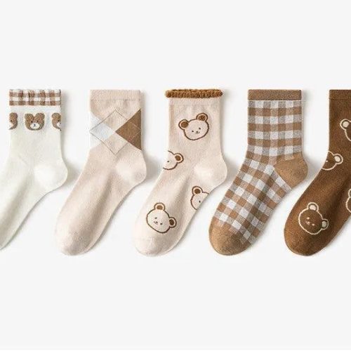 cute korean socks lovely bear pattern oppa store 8 aaadaec7 915f 443f 8e5b 031061fc510c