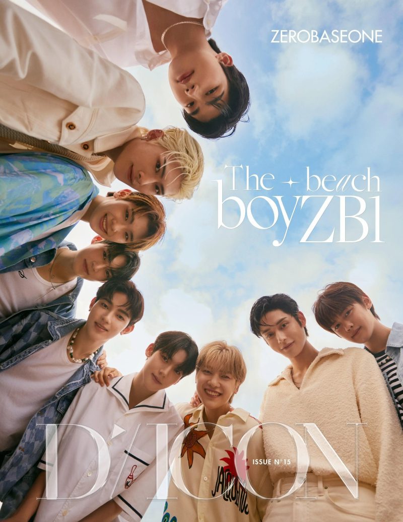 dicon volume n15 zerobaseone the beach boyzb1 magzine oppa store 1