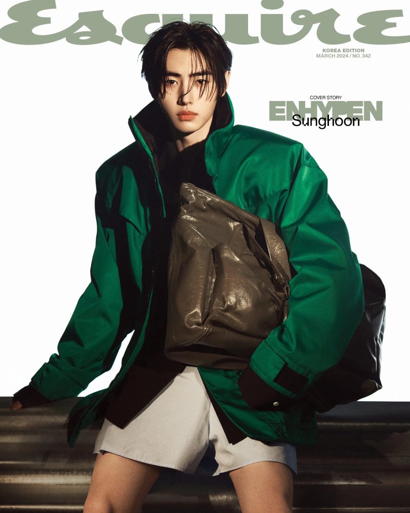 enhypen esquire magazine 2024 march issue oppa store 7