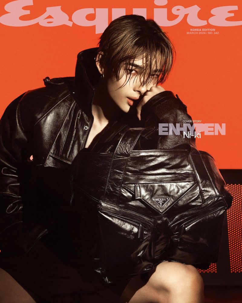 enhypen esquire magazine 2024 march issue oppa store 9