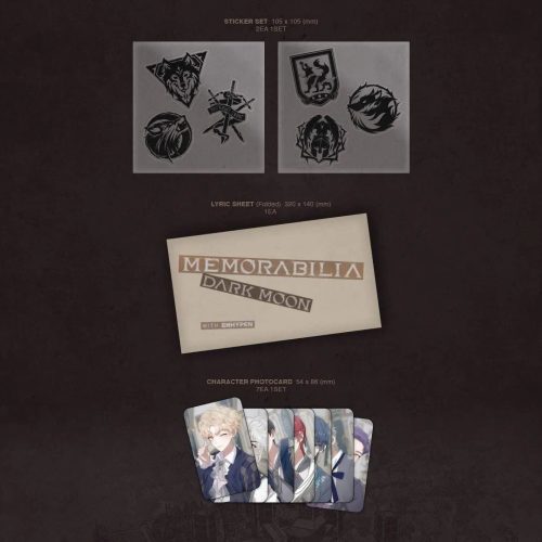 enhypen memorabilia dark moon special album oppa store 11