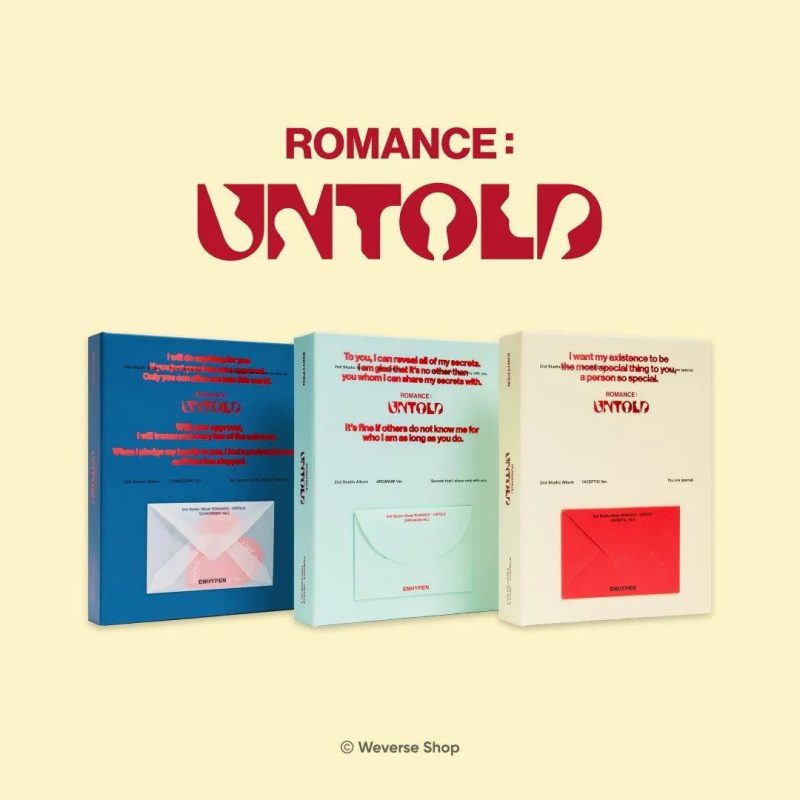 ENHYPEN Romance : Untold 2nd Album - Oppa Store