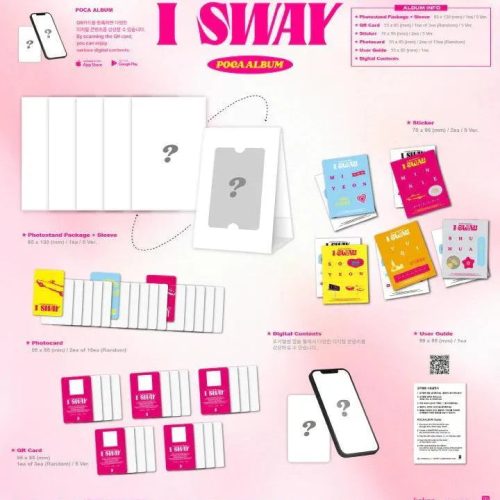 g i dle i sway 7th mini album oppa store 10