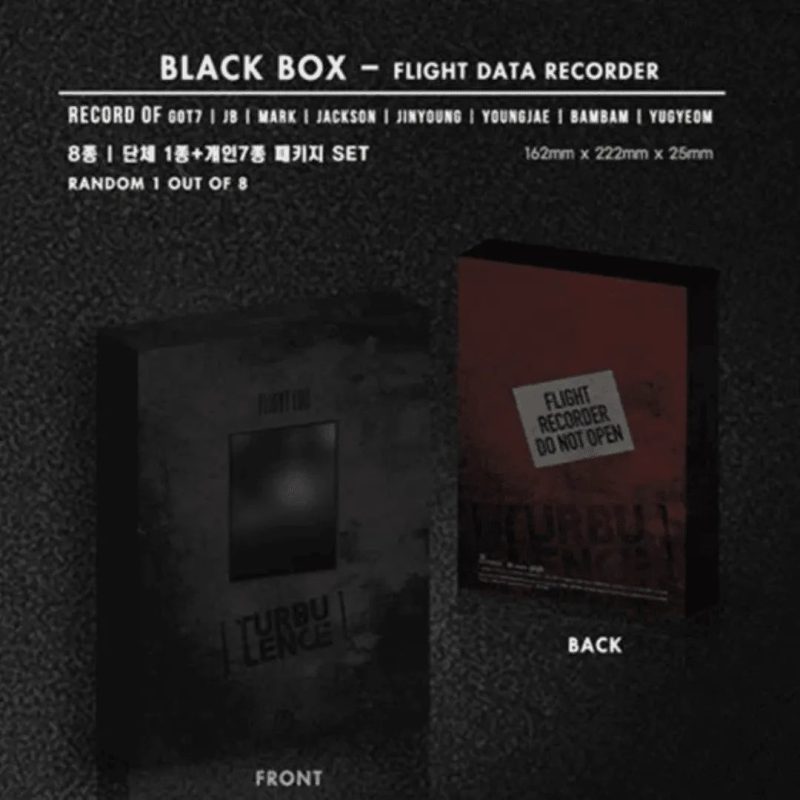 got7 2nd studio album flight log turbulence random version oppastore 5