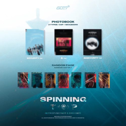 got7 9th mini album spinning top random version oppastore 4