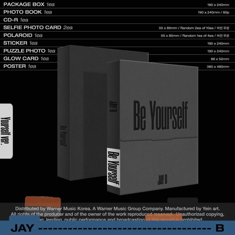 got7 jay b be yourself random version oppastore 2