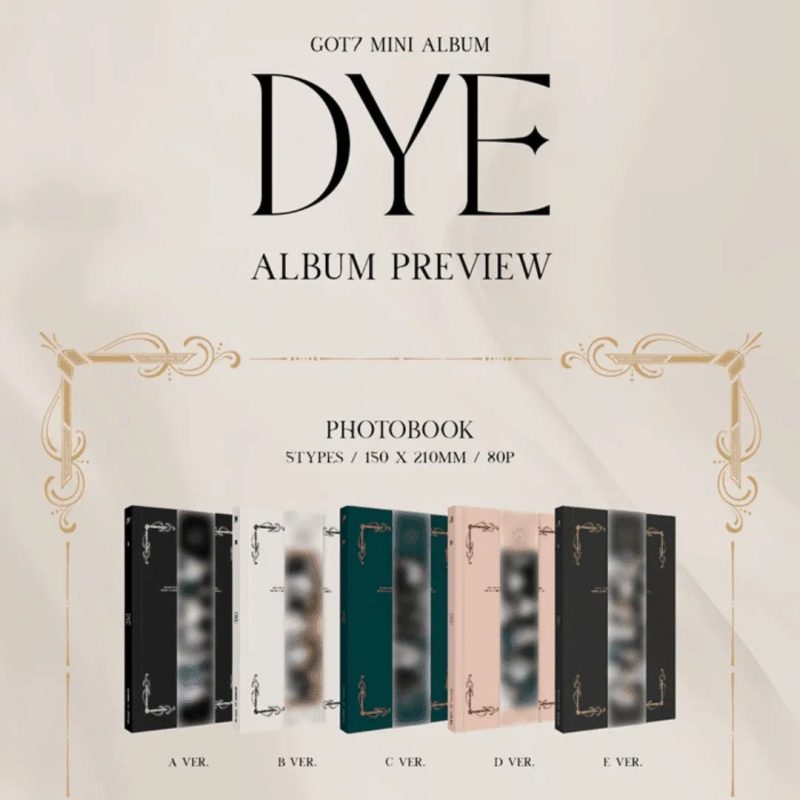 got7 mini album dye oppastore 4