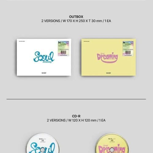 h1 key seoul dreaming 2nd mini album oppastore 3