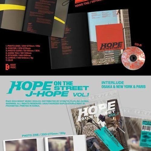 hope on the street vol 1 bts j hope album oppa store 5