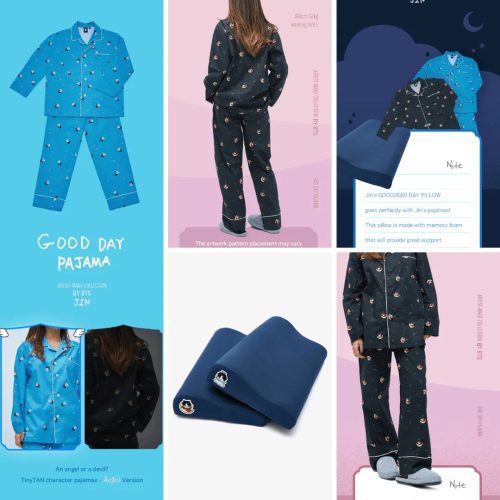 jin pajama and pillow bts artist made collection oppa store 1