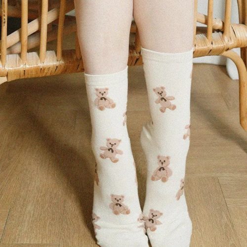 korean socks lovely bear women s cute student socks 5 pair set oppa store 11 a2f41324 68c6 47ba 9796 f9f42902c82e