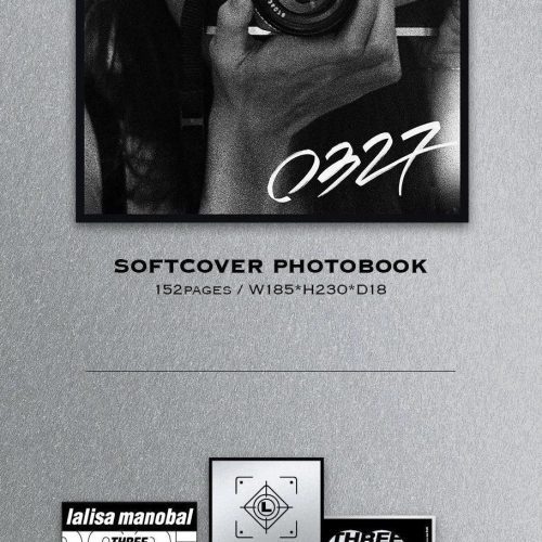 lisa blackpink 0327 photobook vol 2 vol 3 limited edition and vol 4 oppa store 8