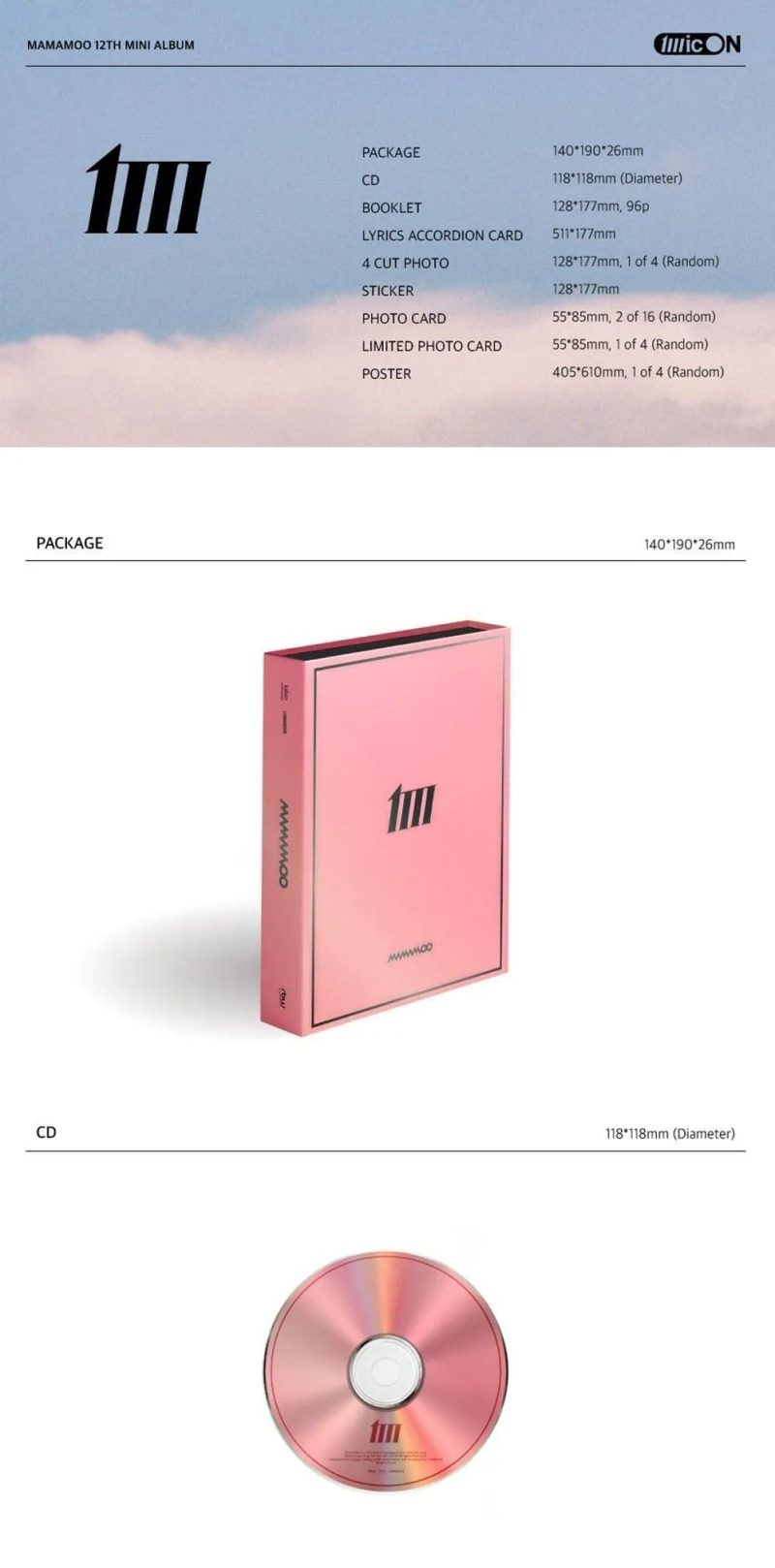 mamamoo mic on main ver 12th mini album oppastore 2