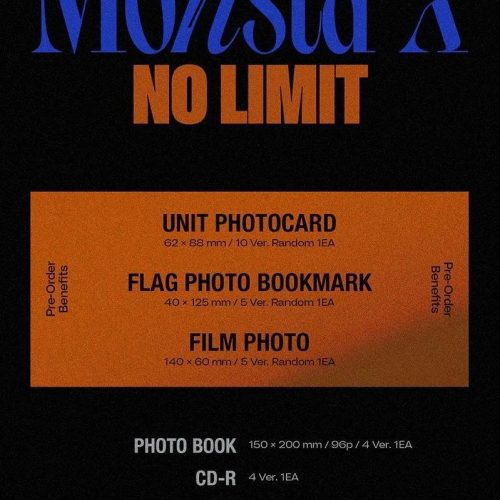 monsta x 10th mini album no limit limited ver oppastore 2