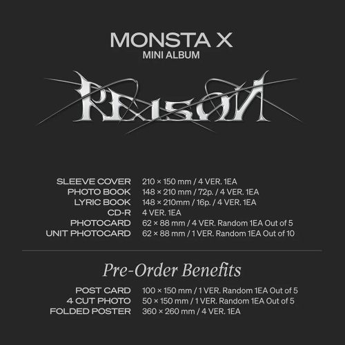 monsta x reason 12th mini album oppastore 2