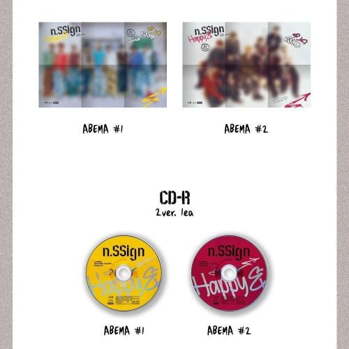 n ssign happy and 2nd mini album oppa store 3