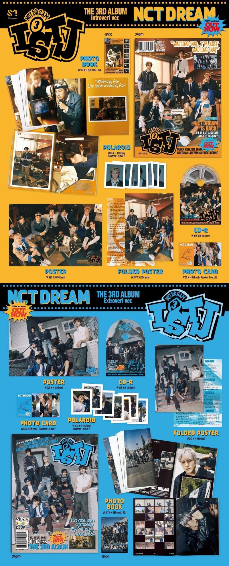 nct dream istj 3rd full album oppa store 4